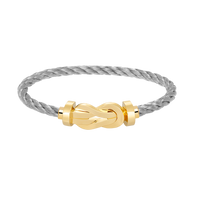 [Super Jewellery]CHANCE LARGE 8 FIGURE BUCKLE NO DIAMOND BRACELET GOLD