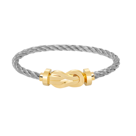 [Super Jewellery]CHANCE LARGE 8 FIGURE BUCKLE NO DIAMOND BRACELET GOLD