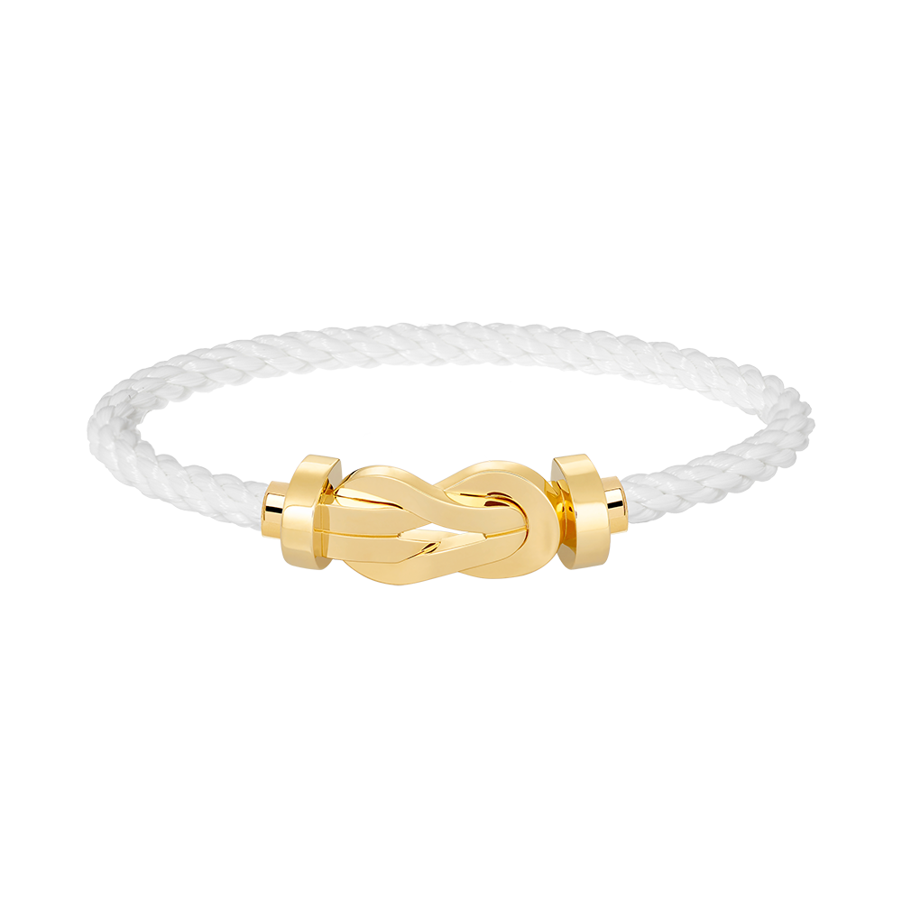 [Super Jewellery]CHANCE LARGE 8 FIGURE BUCKLE NO DIAMOND BRACELET GOLD