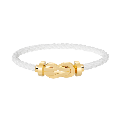[Super Jewellery]CHANCE LARGE 8 FIGURE BUCKLE NO DIAMOND BRACELET GOLD