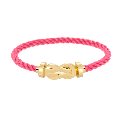 [Super Jewellery]CHANCE LARGE 8 FIGURE BUCKLE NO DIAMOND BRACELET GOLD