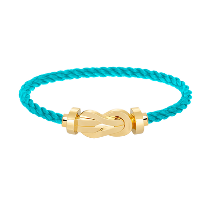[Super Jewellery]CHANCE LARGE 8 FIGURE BUCKLE NO DIAMOND BRACELET GOLD