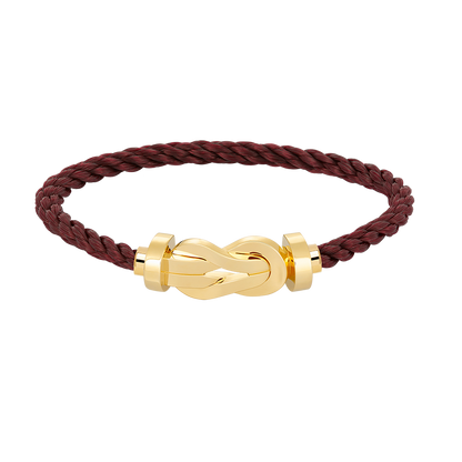 [Super Jewellery]CHANCE LARGE 8 FIGURE BUCKLE NO DIAMOND BRACELET GOLD