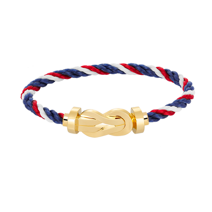 [Super Jewellery]CHANCE LARGE 8 FIGURE BUCKLE NO DIAMOND BRACELET GOLD
