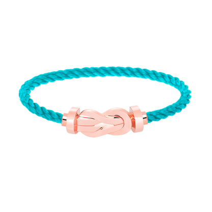 [Super Jewellery]CHANCE LARGE 8 FIGURE BUCKLE NO DIAMOND BRACELET ROSE GOLD
