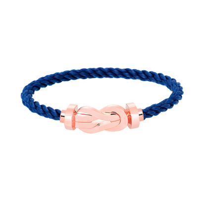 [Super Jewellery]CHANCE LARGE 8 FIGURE BUCKLE NO DIAMOND BRACELET ROSE GOLD