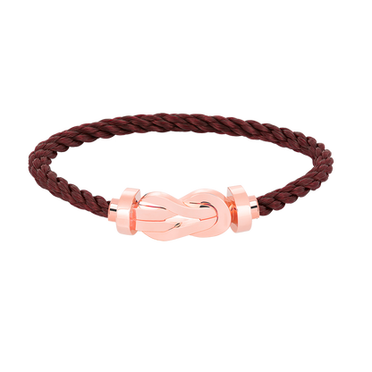 [Super Jewellery]CHANCE LARGE 8 FIGURE BUCKLE NO DIAMOND BRACELET ROSE GOLD