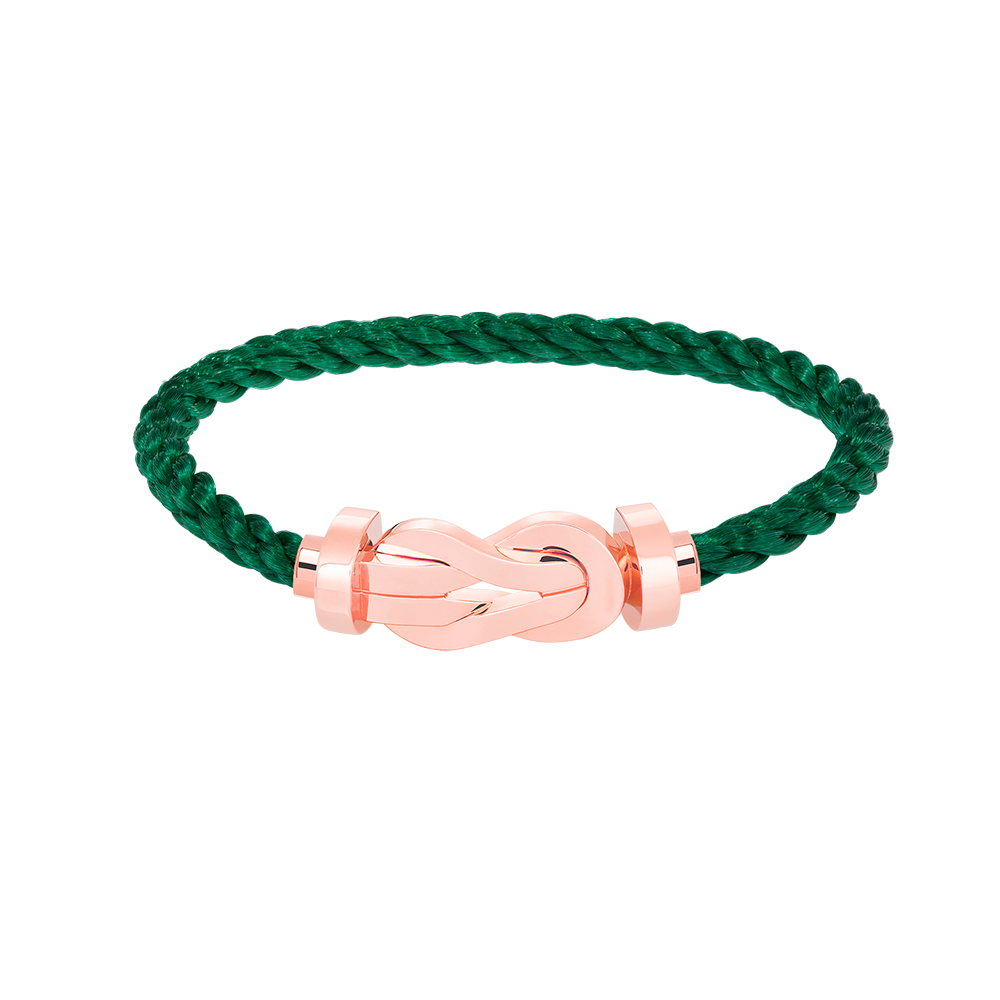 [Super Jewellery]CHANCE LARGE 8 FIGURE BUCKLE NO DIAMOND BRACELET ROSE GOLD