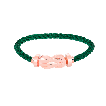 [Super CiCi ]CHANCE LARGE 8 FIGURE BUCKLE NO DIAMOND BRACELET ROSE GOLD
