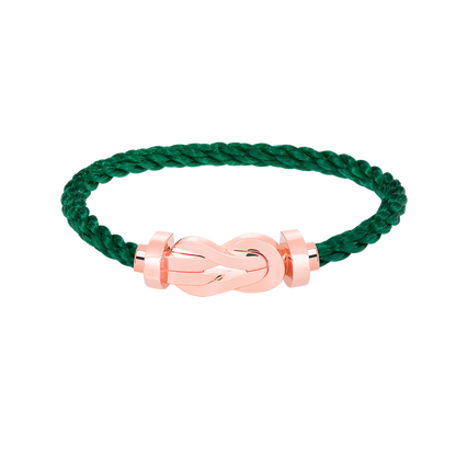 [Super Jewellery]CHANCE LARGE 8 FIGURE BUCKLE NO DIAMOND BRACELET ROSE GOLD