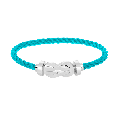 [Super Jewellery]CHANCE LARGE 8 FIGURE BUCKLE NO DIAMOND BRACELET SILVER