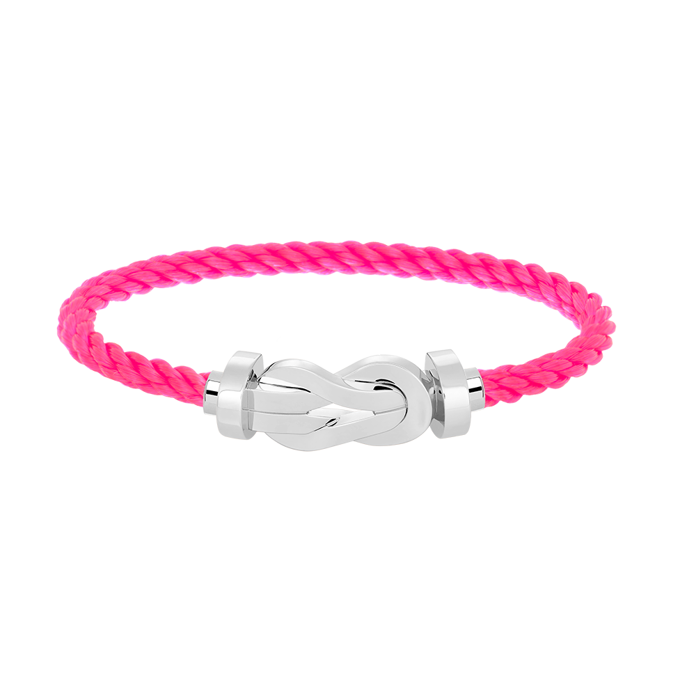 [Super Jewellery]CHANCE LARGE 8 FIGURE BUCKLE NO DIAMOND BRACELET SILVER