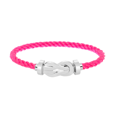 [Super Jewellery]CHANCE LARGE 8 FIGURE BUCKLE NO DIAMOND BRACELET SILVER