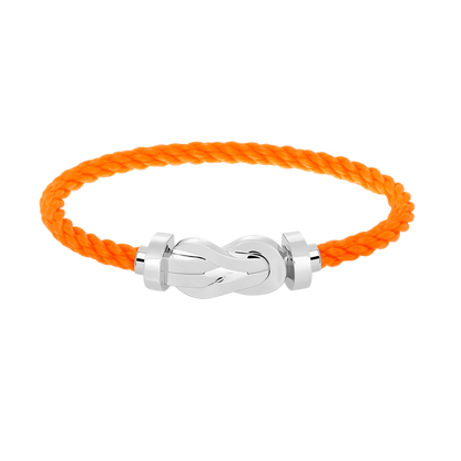 [Super Jewellery]CHANCE LARGE 8 FIGURE BUCKLE NO DIAMOND BRACELET SILVER