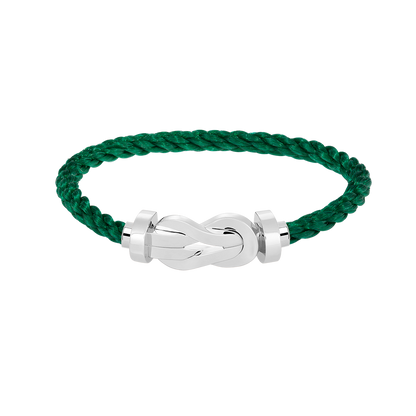 [Super Jewellery]CHANCE LARGE 8 FIGURE BUCKLE NO DIAMOND BRACELET SILVER