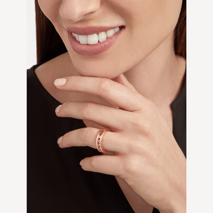 [Super]ZERO 1 ONE-BAND WITH OPENWORK LOGO SPIRAL RING