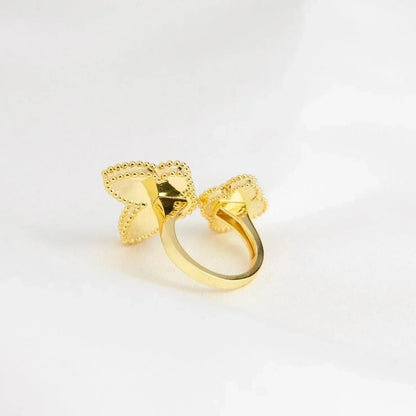 [Super Jewellery]LUCKY BETWEEN THE FINGER RING