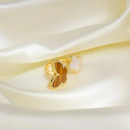 [Super Jewellery]LUCKY BETWEEN THE FINGER RING