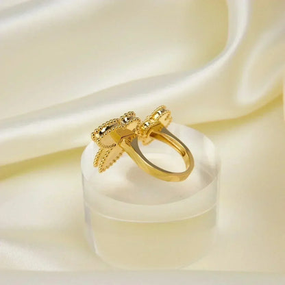 [Super Jewellery]LUCKY BETWEEN THE FINGER RING