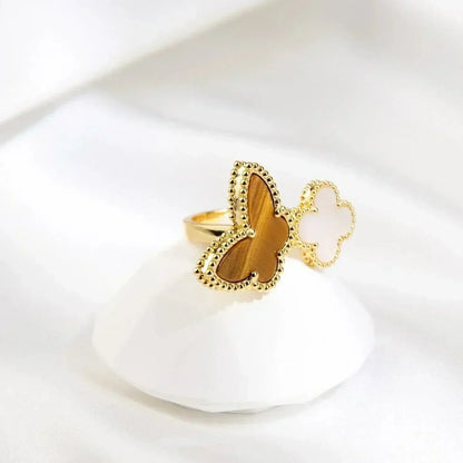 [Super Jewellery]LUCKY BETWEEN THE FINGER RING