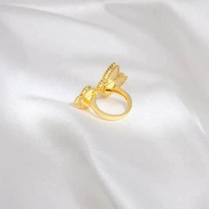 [Super Jewellery]LUCKY BETWEEN THE FINGER RING