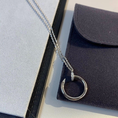 [Super Jewellery]JUSTE NECKLACE SILVER