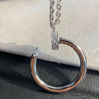 [Super Jewellery]JUSTE NECKLACE SILVER