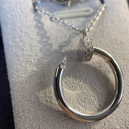[Super Jewellery]JUSTE NECKLACE SILVER