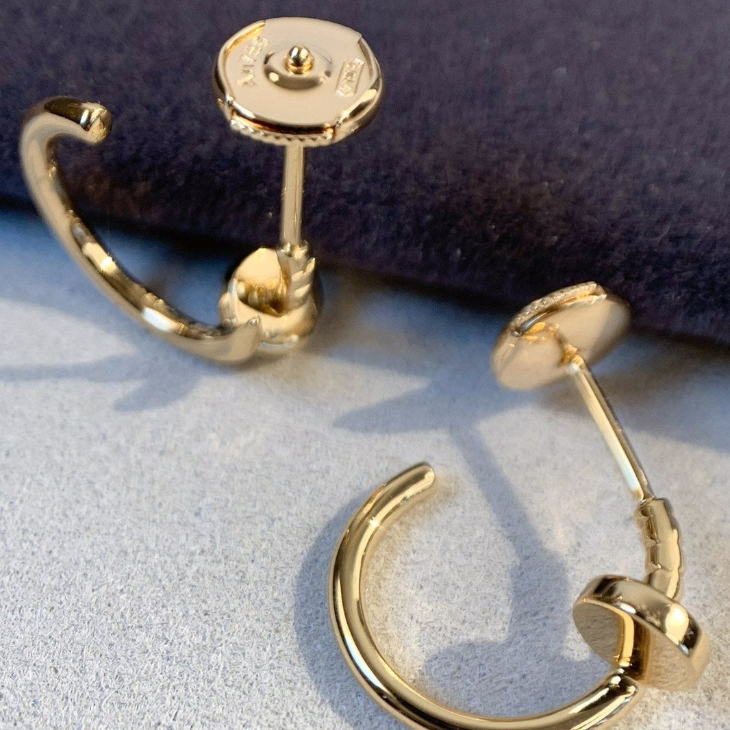 [Super Jewellery]JUSTE EARRINGS PINK GOLD