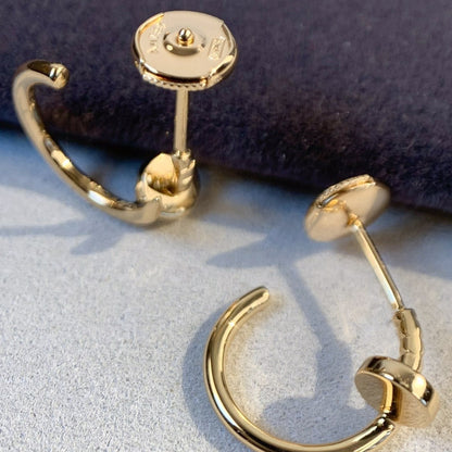 [Super Jewellery]JUSTE EARRINGS PINK GOLD