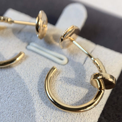 [Super Jewellery]JUSTE EARRINGS PINK GOLD
