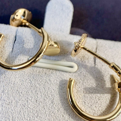 [Super Jewellery]JUSTE EARRINGS PINK GOLD