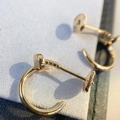 [Super Jewellery]JUSTE EARRINGS PINK GOLD