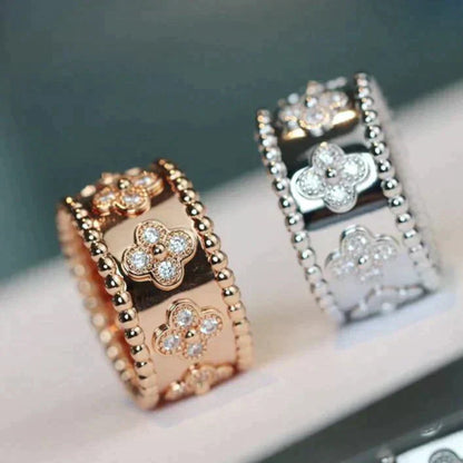 [Super Jewellery]CLOVER KALEIDOSCOPE RING 10MM