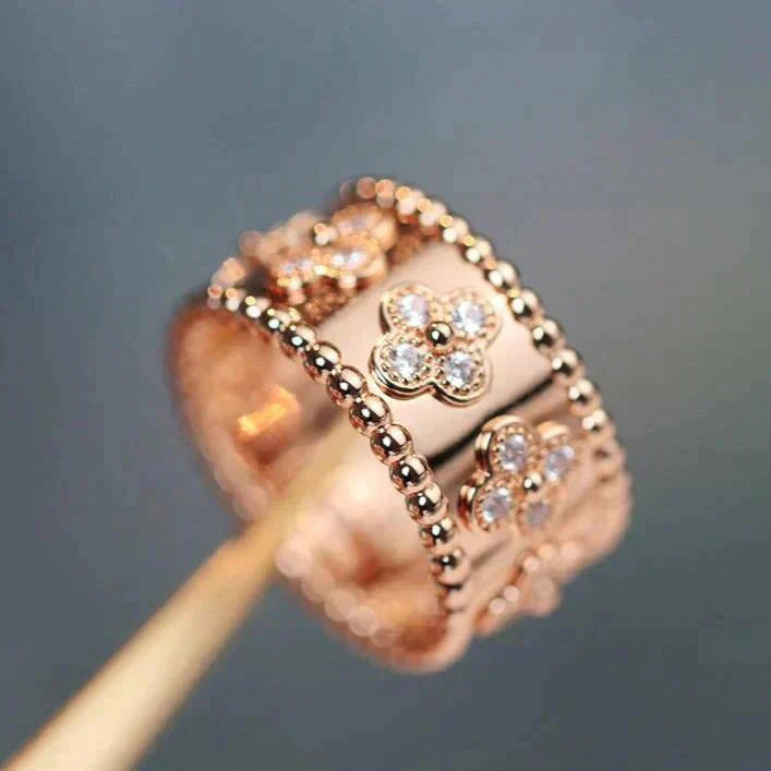 [Super Jewellery]CLOVER KALEIDOSCOPE RING 10MM