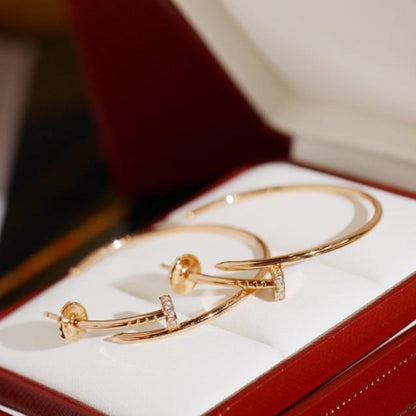 [Super Jewellery]JUSTE EARRINGS DIAMONDS 1.8MM