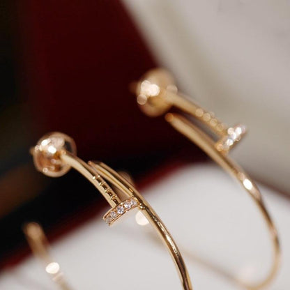 [Super Jewellery]JUSTE EARRINGS DIAMONDS 1.8MM
