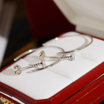[Super Jewellery]JUSTE EARRINGS DIAMONDS 1.8MM