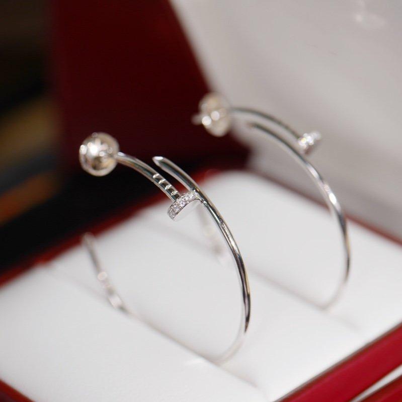 [Super Jewellery]JUSTE EARRINGS DIAMONDS 1.8MM