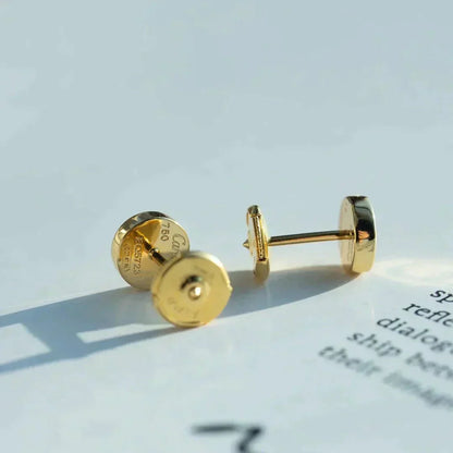 [Super Jewellery]LOVE EARRINGS GOLD 10MM