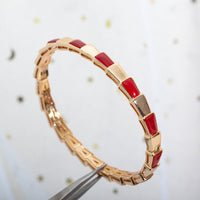 [Super]SERPENTI BRACELET PINK GOLD RUBELLITE
