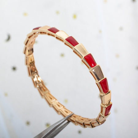 [Super]SERPENTI BRACELET PINK GOLD RUBELLITE