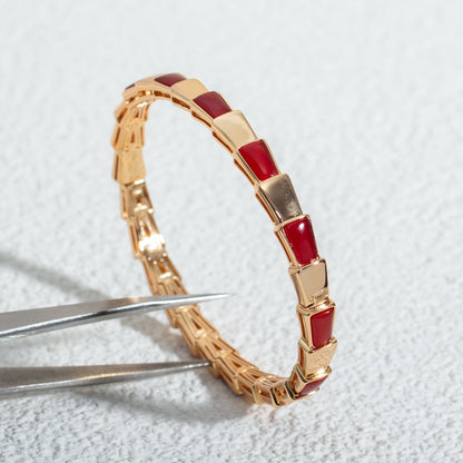 [Super]SERPENTI BRACELET PINK GOLD RUBELLITE