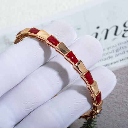 [Super]SERPENTI BRACELET PINK GOLD RUBELLITE