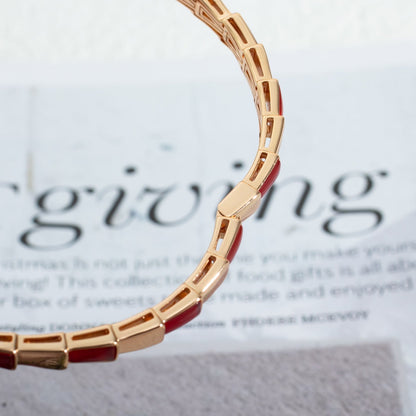 [Super]SERPENTI BRACELET PINK GOLD RUBELLITE