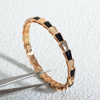 [Super]SERPENTI BRACELET PINK GOLD ONYX