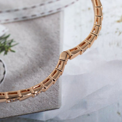 [Super]SERPENTI BRACELET PINK GOLD DIAMOND
