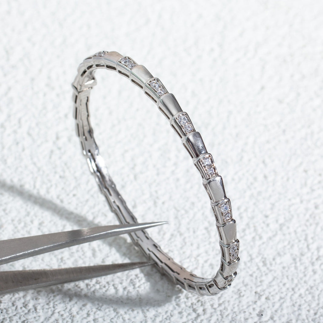 [Super]SERPENTI BRACELET SILVER DIAMOND