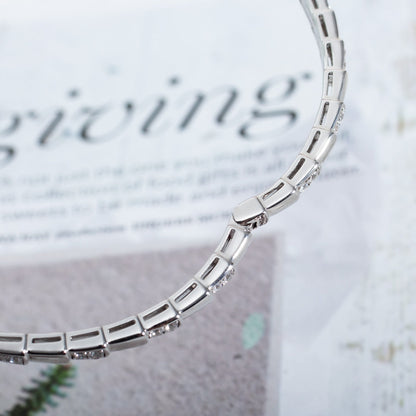 [Super]SERPENTI BRACELET SILVER DIAMOND