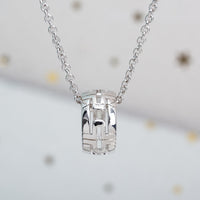 [Super]PARENTESI NECKLACE SILVER